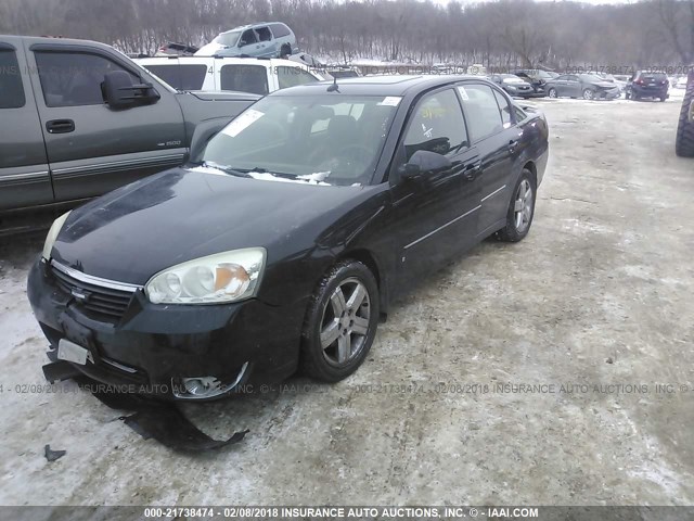 1G1ZU57N47F118403 - 2007 CHEVROLET MALIBU LTZ შავი ფოტო 2