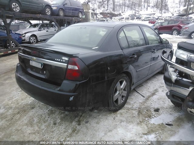 1G1ZU57N47F118403 - 2007 CHEVROLET MALIBU LTZ შავი ფოტო 4