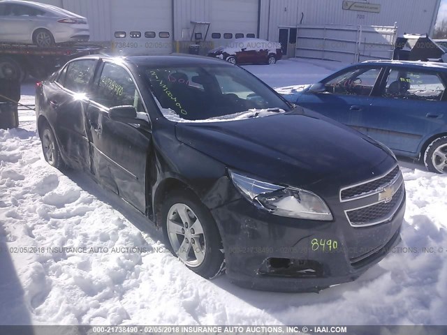 1G11B5SA9DF258675 - 2013 CHEVROLET MALIBU LS შავი ფოტო 1