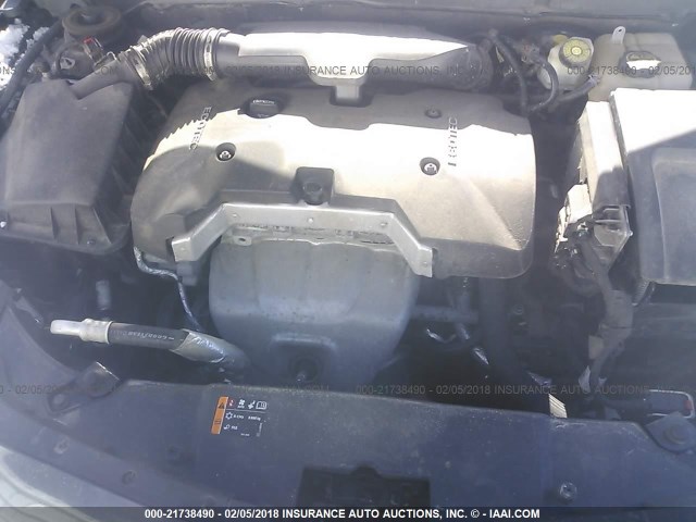 1G11B5SA9DF258675 - 2013 CHEVROLET MALIBU LS შავი ფოტო 10