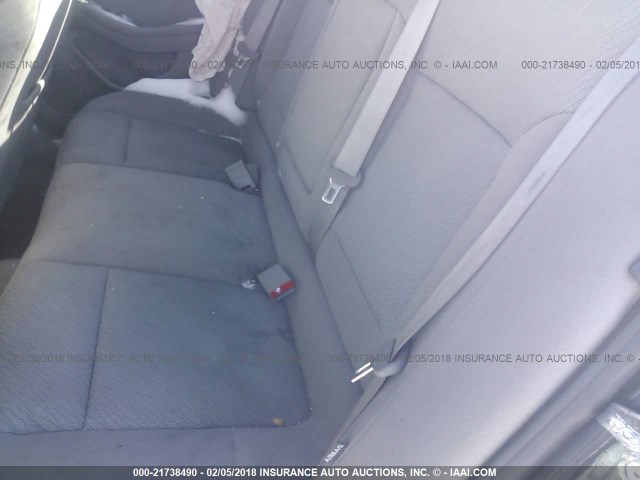 1G11B5SA9DF258675 - 2013 CHEVROLET MALIBU LS შავი ფოტო 8