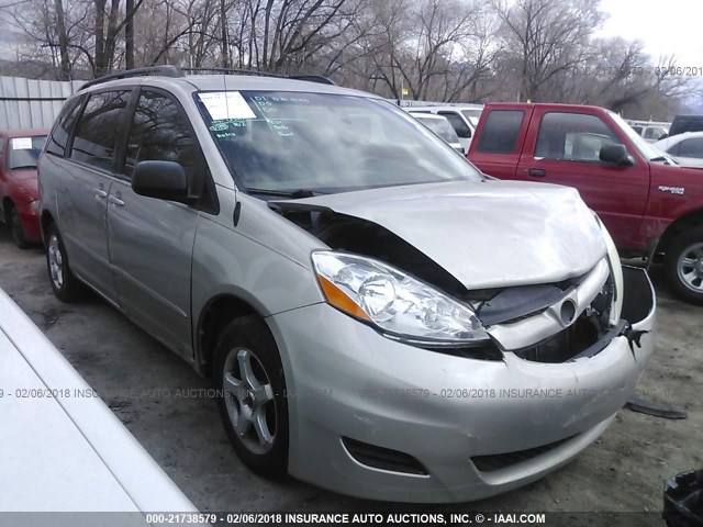 5TDZA23C66S497406 - 2006 TOYOTA SIENNA CE/LE SILVER photo 1