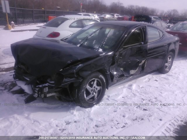 2G2WS522641176372 - 2004 PONTIAC GRAND PRIX GT2 შავი ფოტო 2