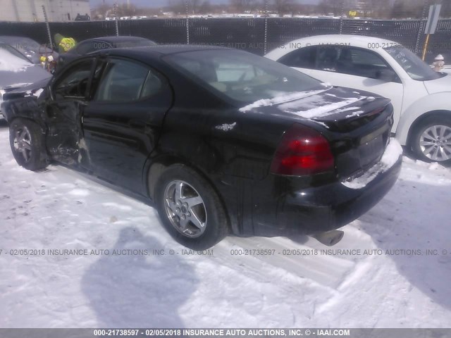 2G2WS522641176372 - 2004 PONTIAC GRAND PRIX GT2 BLACK photo 3