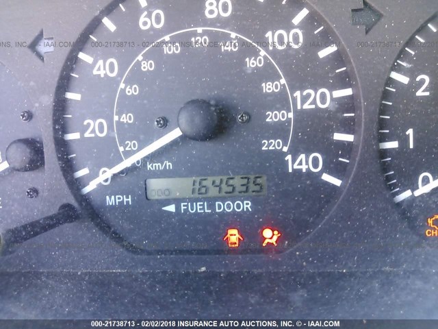 4T1BG22K31U062500 - 2001 TOYOTA CAMRY CE/LE/XLE 勃艮第红 照片 7