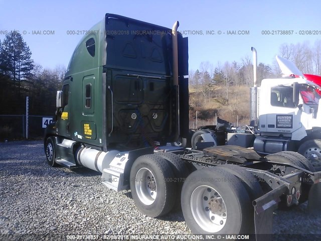 1FUJGLDR8ASAH9246 - 2010 FREIGHTLINER CASCADIA 125  GREEN photo 3