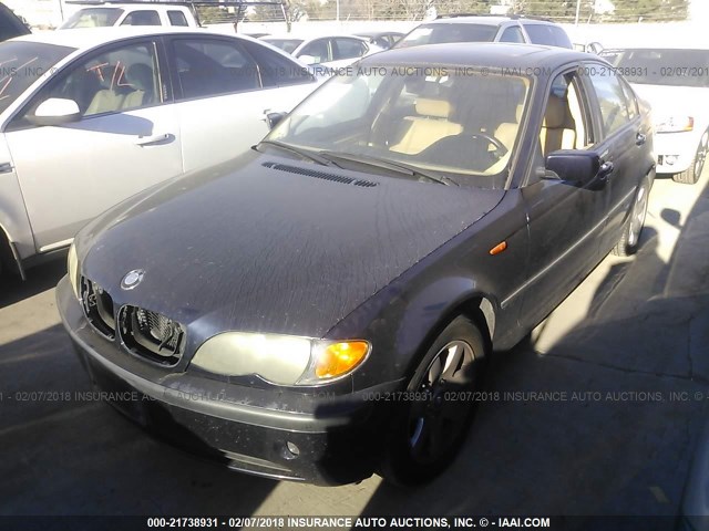 WBAEU33463PM55986 - 2003 BMW 325 XI Dark Blue photo 2