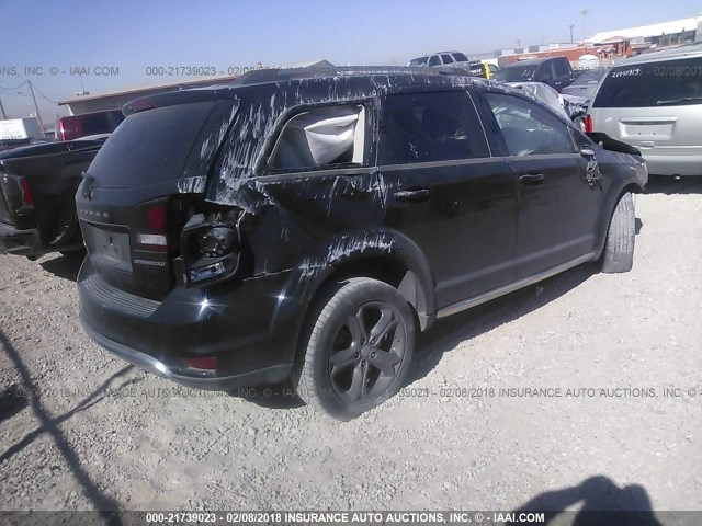 3C4PDCGB7GT247640 - 2016 DODGE JOURNEY CROSSROAD BLACK photo 4