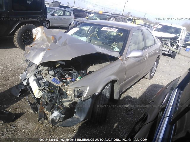 JT2BG22K1Y0498471 - 2000 TOYOTA CAMRY CE/LE/XLE 棕色 照片 2