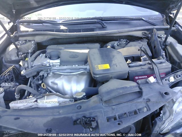 4T1BF1FKXEU460140 - 2014 TOYOTA CAMRY L/SE/LE/XLE 黑色 照片 10