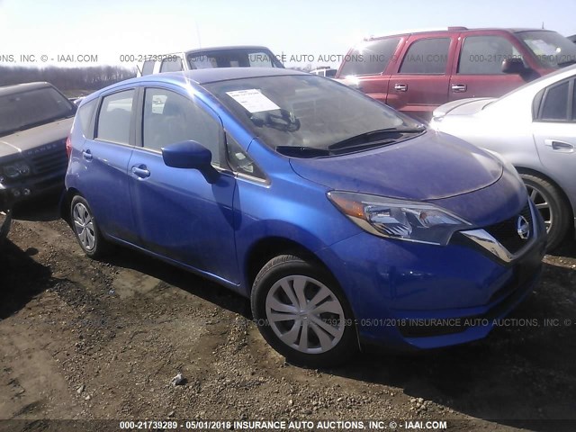 3N1CE2CP6HL377999 - 2017 NISSAN VERSA NOTE S/S PLUS/SV/SL/SR BLUE photo 1