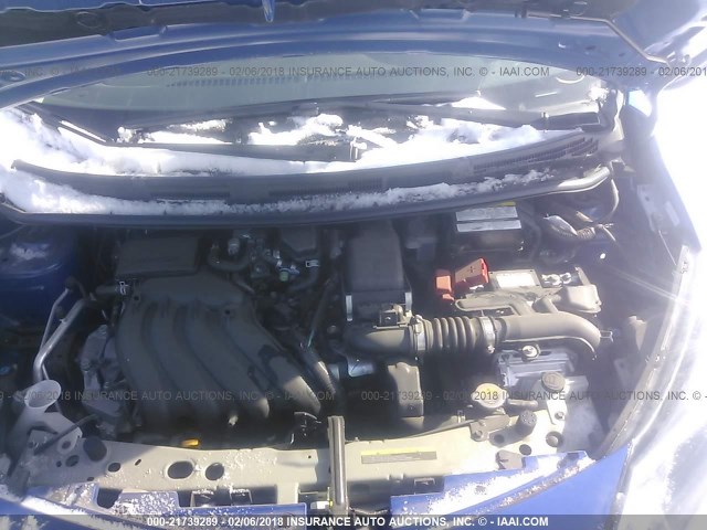 3N1CE2CP6HL377999 - 2017 NISSAN VERSA NOTE S/S PLUS/SV/SL/SR BLUE photo 10