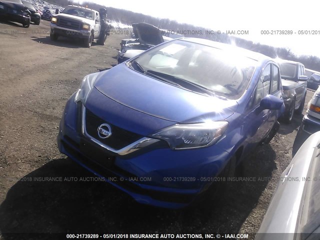3N1CE2CP6HL377999 - 2017 NISSAN VERSA NOTE S/S PLUS/SV/SL/SR BLUE photo 2