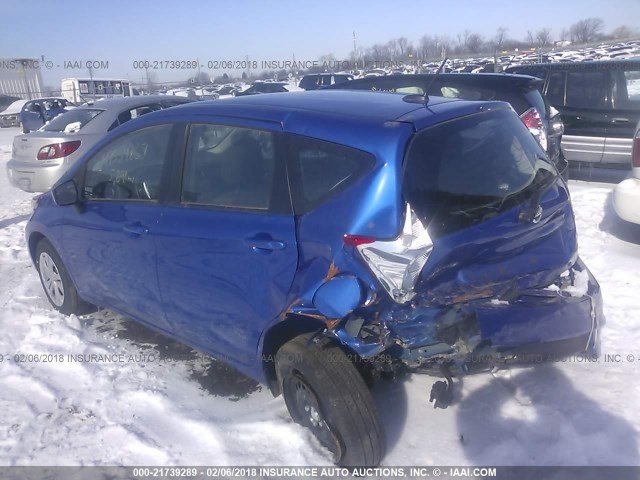 3N1CE2CP6HL377999 - 2017 NISSAN VERSA NOTE S/S PLUS/SV/SL/SR BLUE photo 6