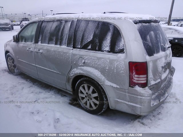 2A8HR54P08R838911 - 2008 CHRYSLER TOWN & COUNTRY TOURING SILVER photo 3