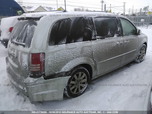 2A8HR54P08R838911 - 2008 CHRYSLER TOWN & COUNTRY TOURING SILVER photo 4