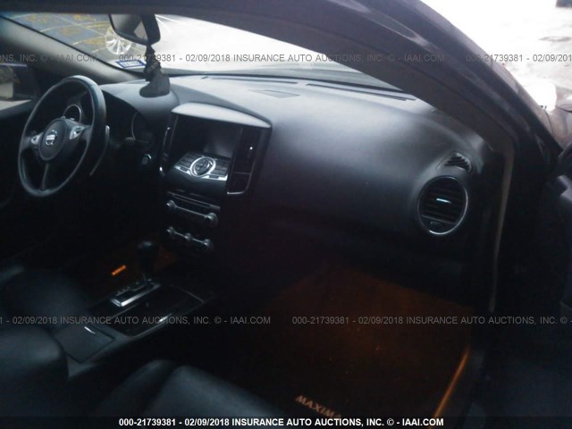 1N4AA5AP4CC840642 - 2012 NISSAN MAXIMA S/SV BLACK photo 5