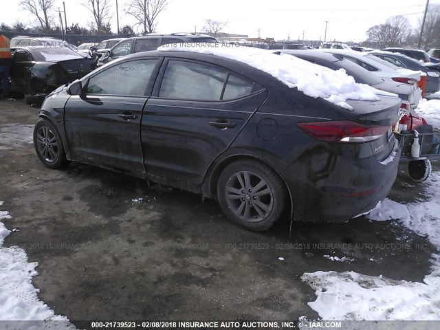 5NPD84LF3HH063965 - 2017 HYUNDAI ELANTRA SE/VALUE/LIMITED BLACK photo 3