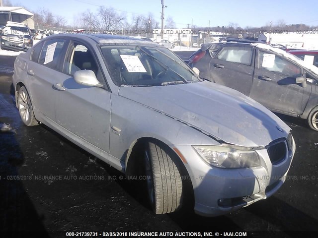 WBAPK5G53BNN30635 - 2011 BMW 328 XI SULEV SILVER photo 1