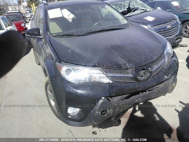 2T3RFREVXFW347399 - 2015 TOYOTA RAV4 XLE BLACK photo 1