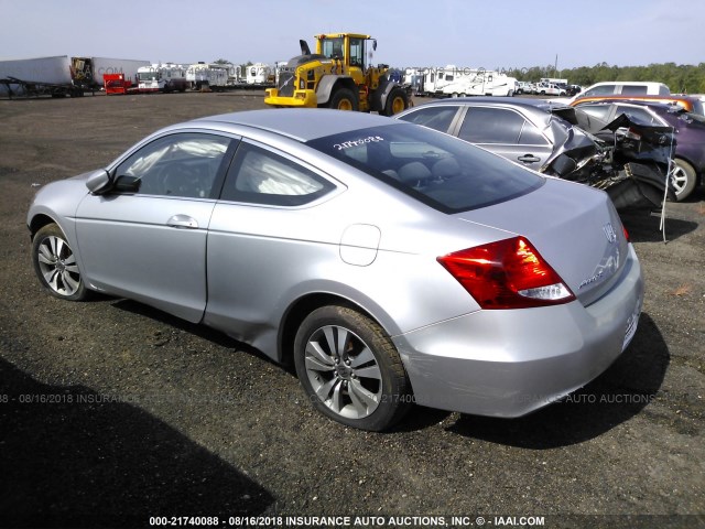 1HGCS1B30CA016753 - 2012 HONDA ACCORD LX ვერცხლისფერი ფოტო 3