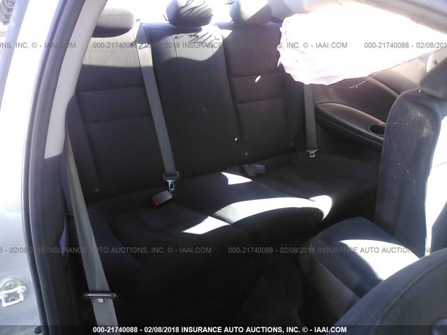 1HGCS1B30CA016753 - 2012 HONDA ACCORD LX ვერცხლისფერი ფოტო 8