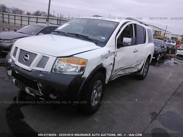 5N1BA0ND0AN610272 - 2010 NISSAN ARMADA SE/TITANIUM/PLATINUM WHITE photo 2