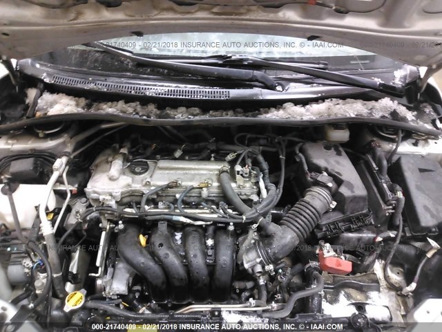 JTDBL40E19J007064 - 2009 TOYOTA COROLLA LE/XLE SILVER photo 10