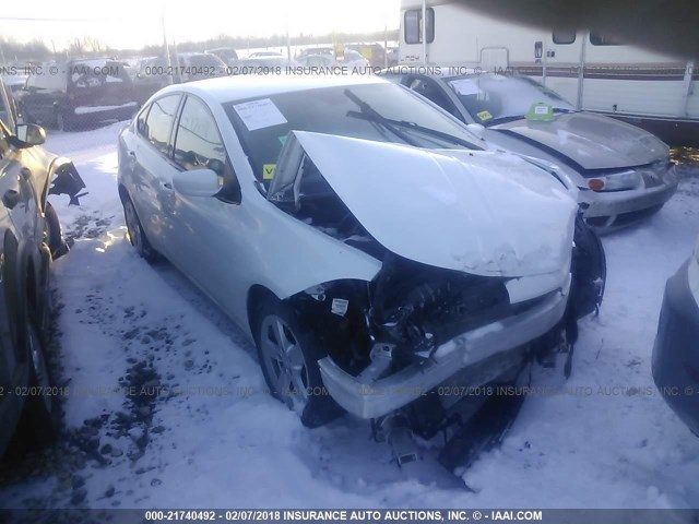 1C3CDFBA3GD652516 - 2016 DODGE DART SXT WHITE photo 1