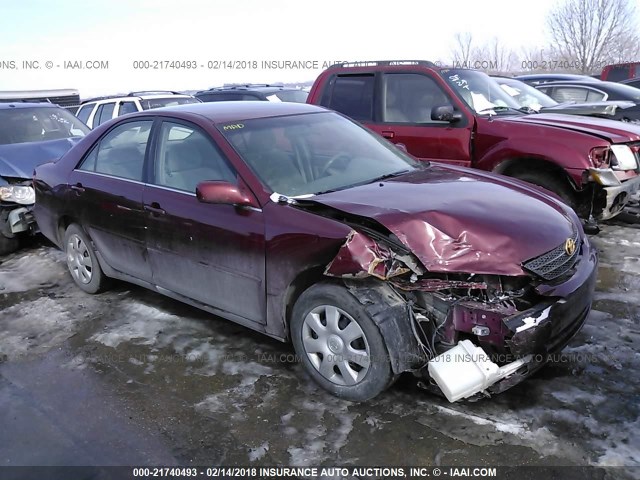 4T1BE30K54U319451 - 2004 TOYOTA CAMRY LE/XLE/SE 红色 照片 1