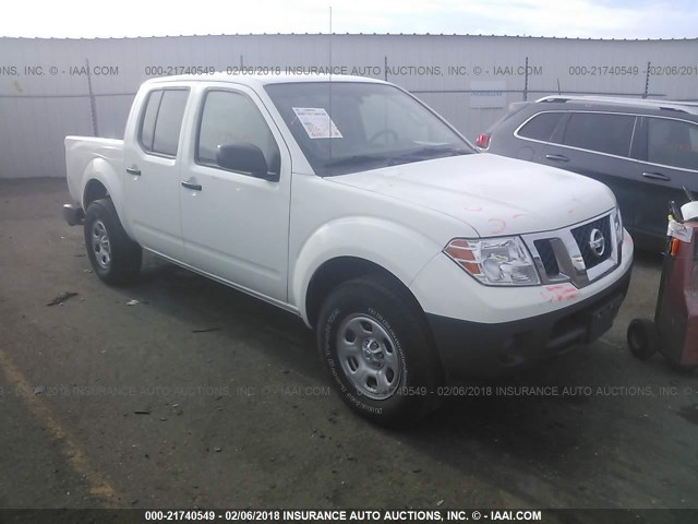 1N6AD0EV6GN720281 - 2016 NISSAN FRONTIER S/SV/SL/PRO-4X WHITE photo 1