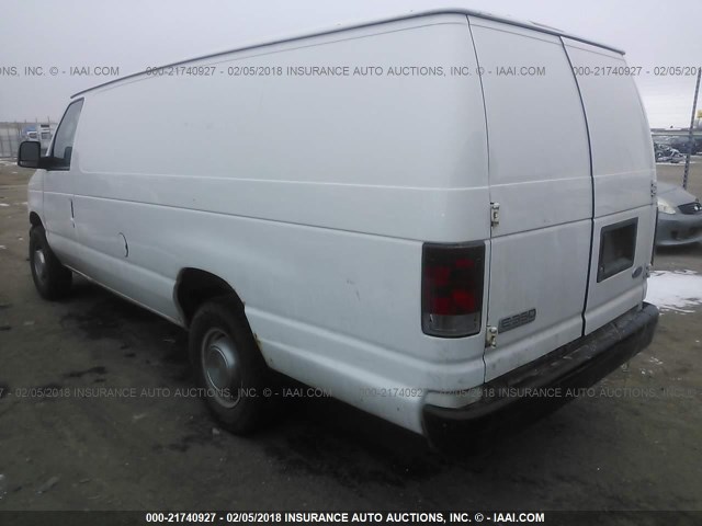 1FTSS34L56HA88479 - 2006 FORD ECONOLINE E350 SUPER DUTY VAN WHITE photo 3