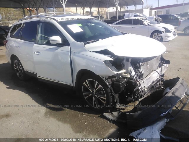 5N1DR2MN5HC633866 - 2017 NISSAN PATHFINDER S/SV/SL/PLATINUM 白色 照片 1