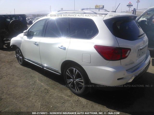 5N1DR2MN5HC633866 - 2017 NISSAN PATHFINDER S/SV/SL/PLATINUM 白色 照片 3