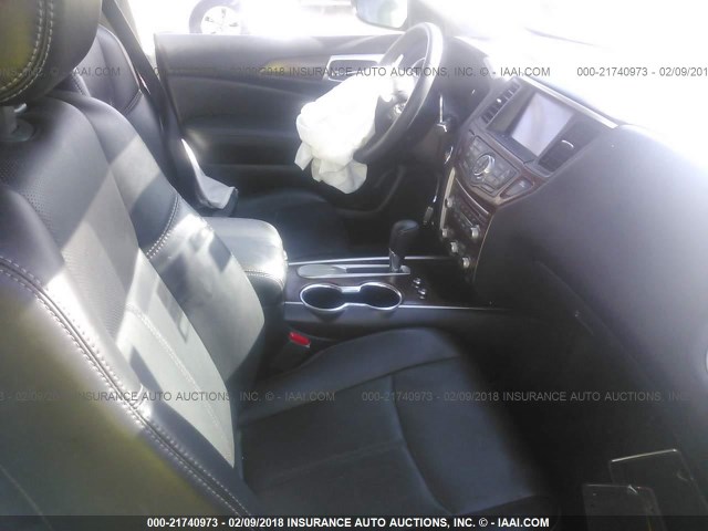 5N1DR2MN5HC633866 - 2017 NISSAN PATHFINDER S/SV/SL/PLATINUM 白色 照片 5