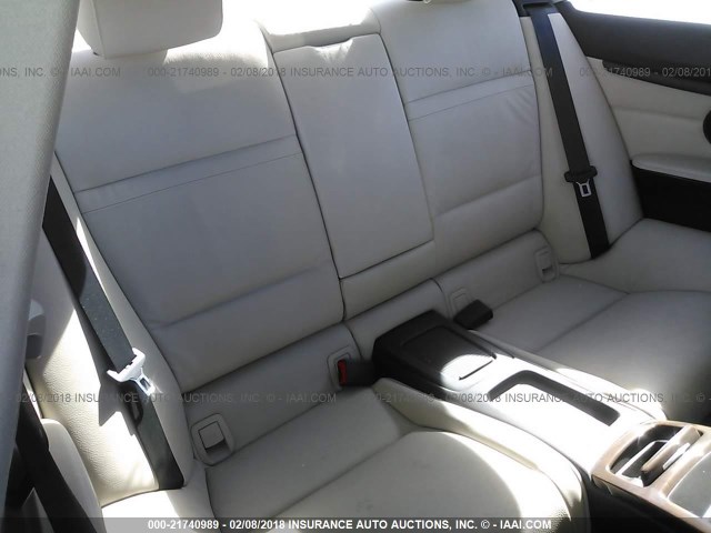 WBAKE5C5XBE573635 - 2011 BMW 328 I SULEV BLACK photo 8