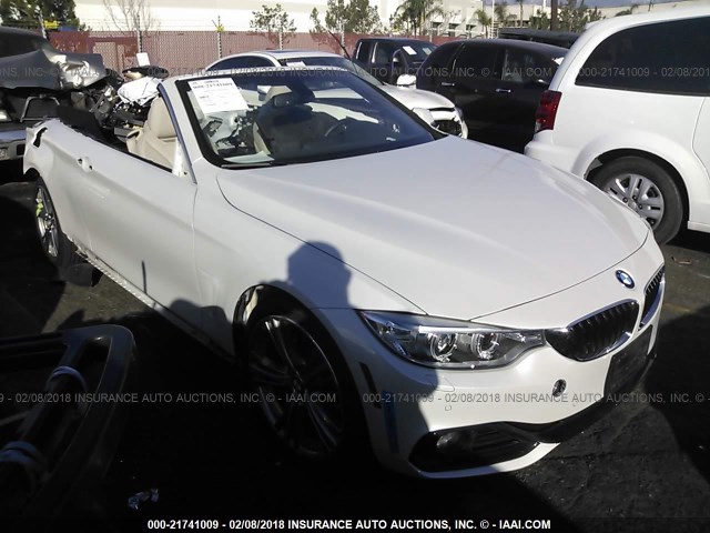 WBA3V7C57G5A28759 - 2016 BMW 428 I/SULEV WHITE photo 1