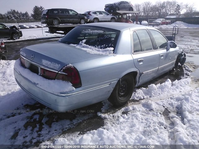 2MEFM74W11X618662 - 2001 MERCURY GRAND MARQUIS GS BLACK photo 4