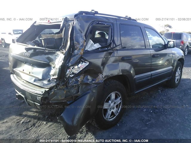 1J4HR48N65C666408 - 2005 JEEP GRAND CHEROKEE LAREDO/COLUMBIA/FREEDOM 棕色 照片 6