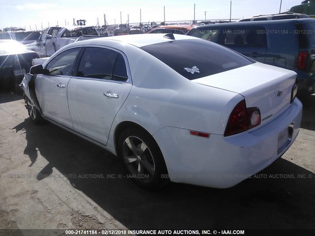 1G1ZC5E04CF192618 - 2012 CHEVROLET MALIBU 1LT 白色 照片 3