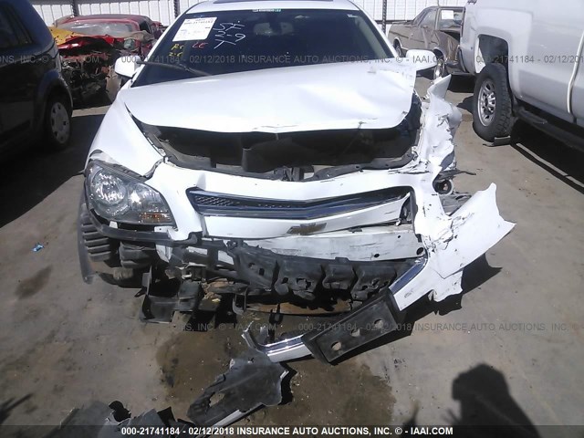 1G1ZC5E04CF192618 - 2012 CHEVROLET MALIBU 1LT 白色 照片 6