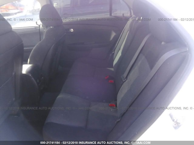 1G1ZC5E04CF192618 - 2012 CHEVROLET MALIBU 1LT 白色 照片 8