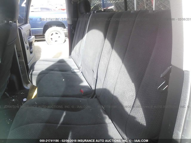 3D7KS28C65G861074 - 2005 DODGE RAM 2500 ST/SLT 银色 照片 8