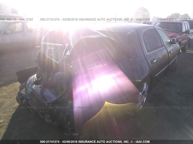 2LNHM84W68X648469 - 2008 LINCOLN TOWN CAR EXECUTIVE L BLACK photo 4