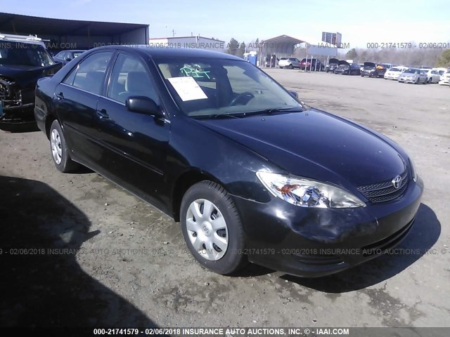 4T1BE32K13U189115 - 2003 TOYOTA CAMRY LE/XLE/SE BLACK photo 1