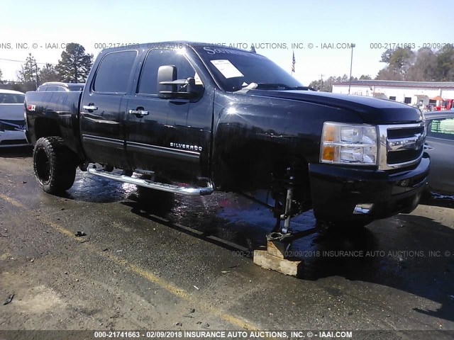 3GCPKTE3XBG330028 - 2011 CHEVROLET SILVERADO K1500 LTZ BLACK photo 1