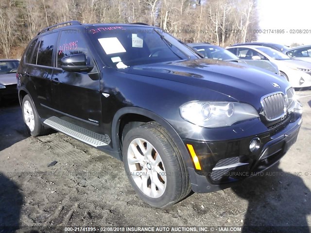 5UXZV4C56BL415105 - 2011 BMW X5 XDRIVE35I BLACK photo 1