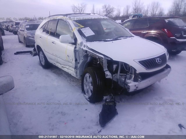 2T2HK31U09C127023 - 2009 LEXUS RX 350 WHITE photo 1