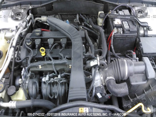 3FAHP06Z88R133627 - 2008 FORD FUSION S GRAY photo 10