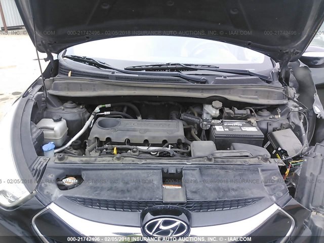 KM8JU3AC3CU470535 - 2012 HYUNDAI TUCSON GLS/LIMITED შავი ფოტო 10